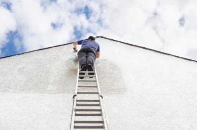 Peinture extérieure au Pradal — façades et ravalement
